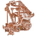 Wood Trick Wooden Marble Run Spiral Electric Motorized - Wooden 3D Puzzles Fo...